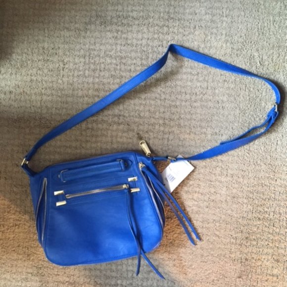 Steve Madden Blue Crossbody Bag NWT - Picture 2 of 5